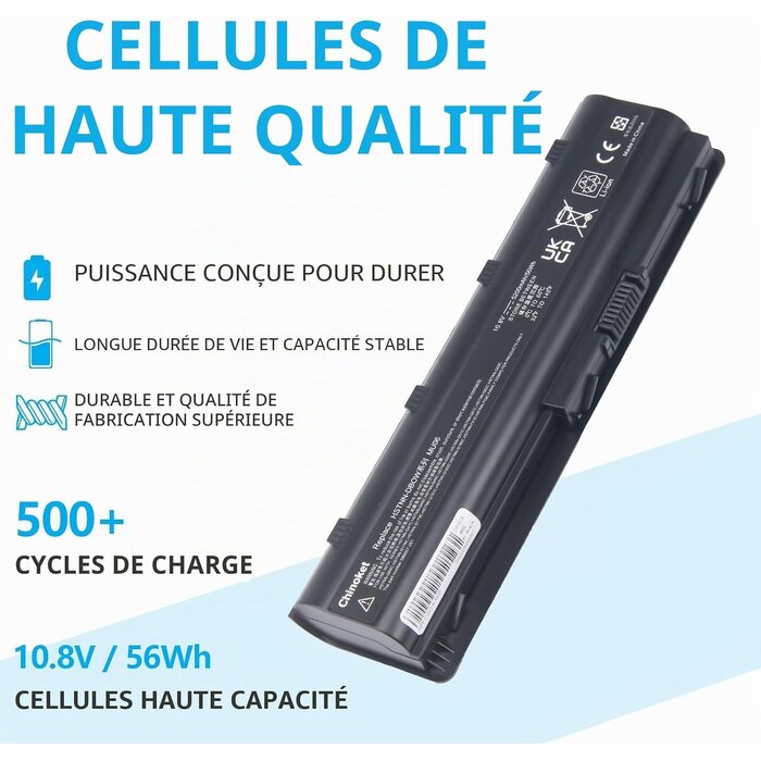 Batterie PC Portable Compatible HP MU06 MU09 - Jusqu'à -31% de remise