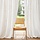 Rideau semi-transparent aspect lin 300x225cm - Jusqu'à -33%