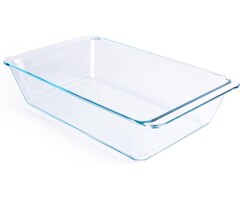 Plat de cuisson en verre trempé 5,4L - Jusqu'à -52% sur votre cuisine