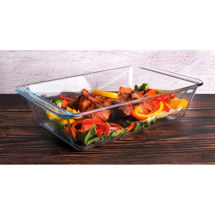 Plat de cuisson rectangulaire profond 5,4L - Jusqu'à 59% de réduction