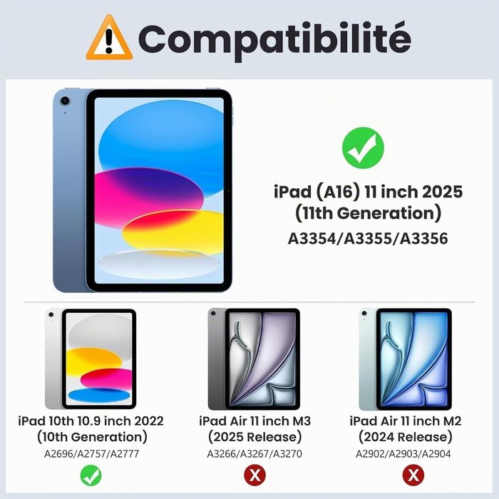 Étui pour iPad 10e génération (10,9") - Marron - Jusqu'à 58% de réduction