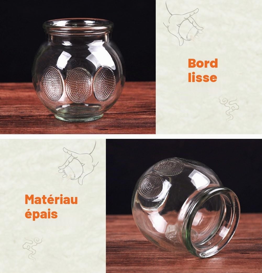 Kit de 14 ventouses en verre professionnel - Jusqu'à -63% de remise