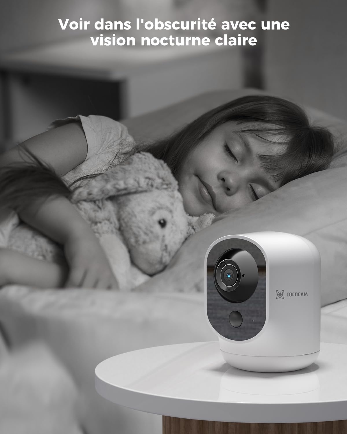 Caméra de surveillance 2K sans fil - Jusqu'à -62% sur votre sécurité
