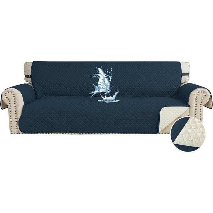 Housse de canapé d'angle universelle 280 cm Beige - Jusqu'à -56%