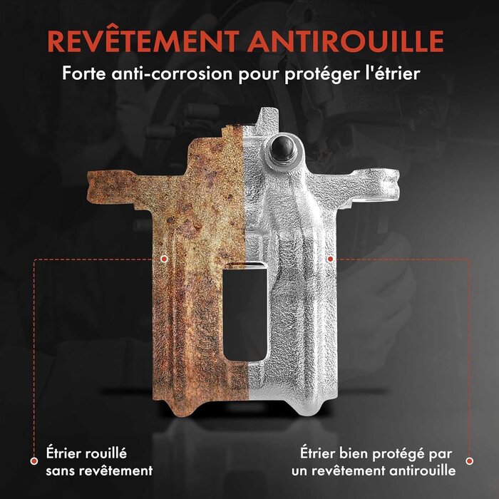 Frankberg Étrier de frein avant gauche - Jusqu'à 60% de réduction