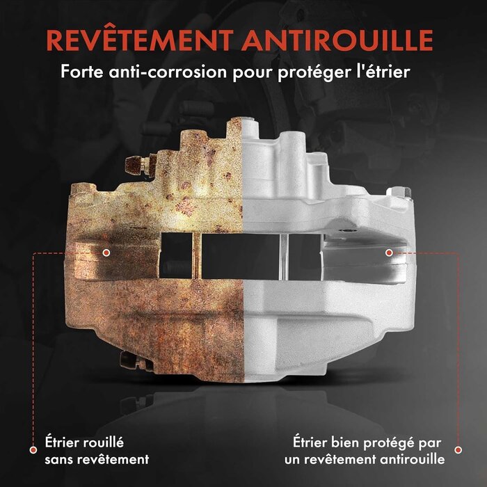Frankberg Étrier de frein arrière gauche pour 4x4 Land Rover - Jusqu'à -60%