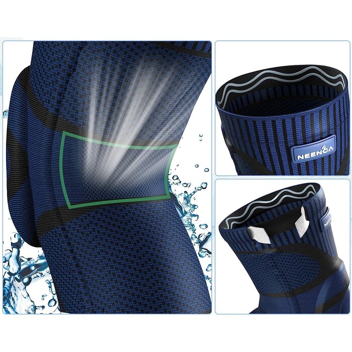 Neenca Genouillère de compression stabilisatrice - Taille M - 53% de remise