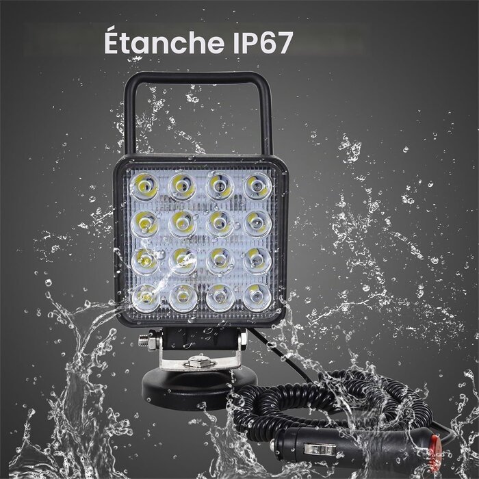 Projecteur LED magnétique 48W - Jusqu'à 60% de remise sur nos modèles outlet