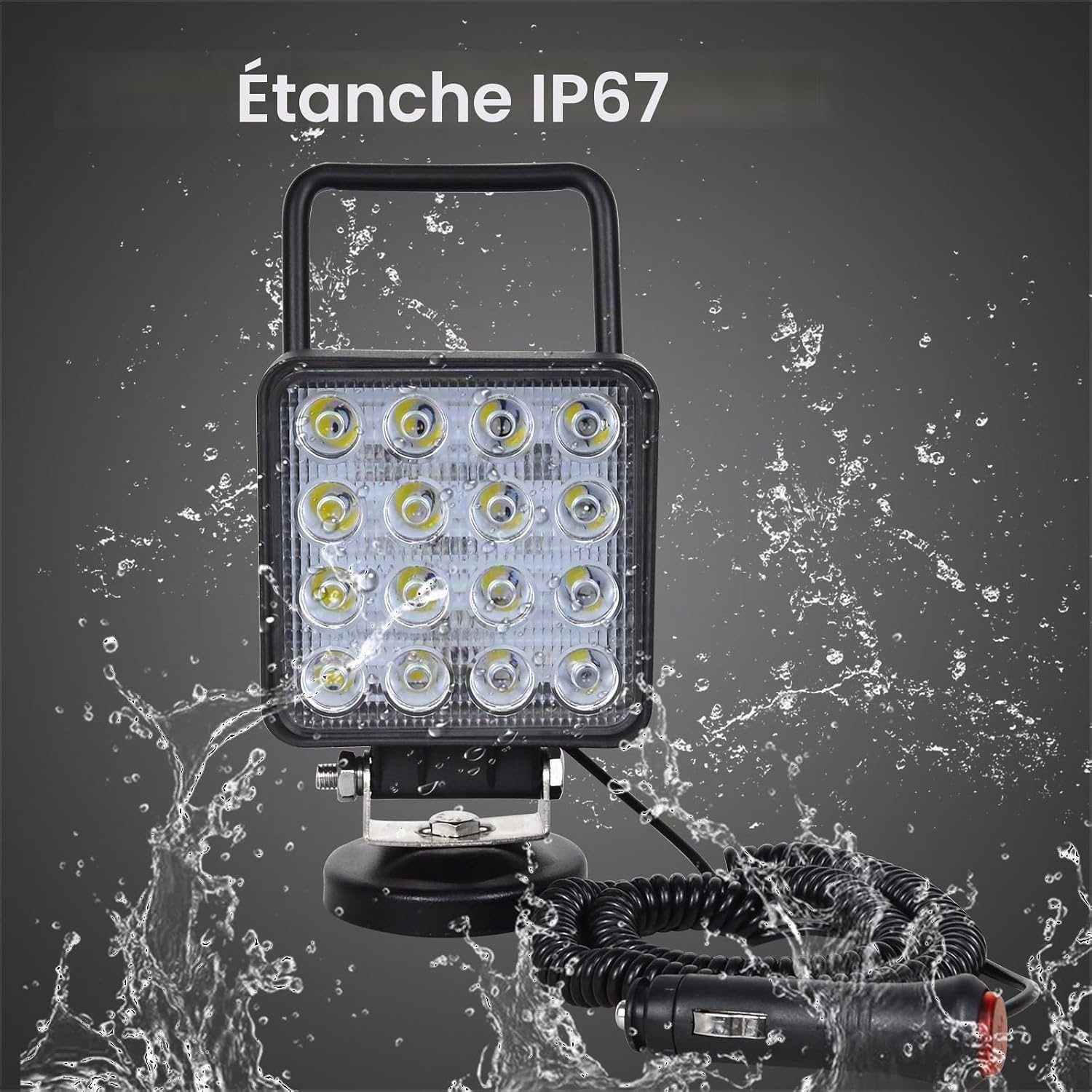 Projecteur LED magnétique 48W - Jusqu'à 60% de remise sur nos modèles outlet
