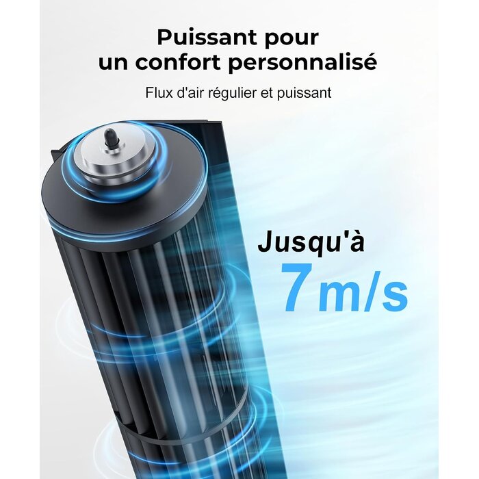 Ventilateur colonne silencieux 33cm - Jusqu'à -33% sur l'outlet
