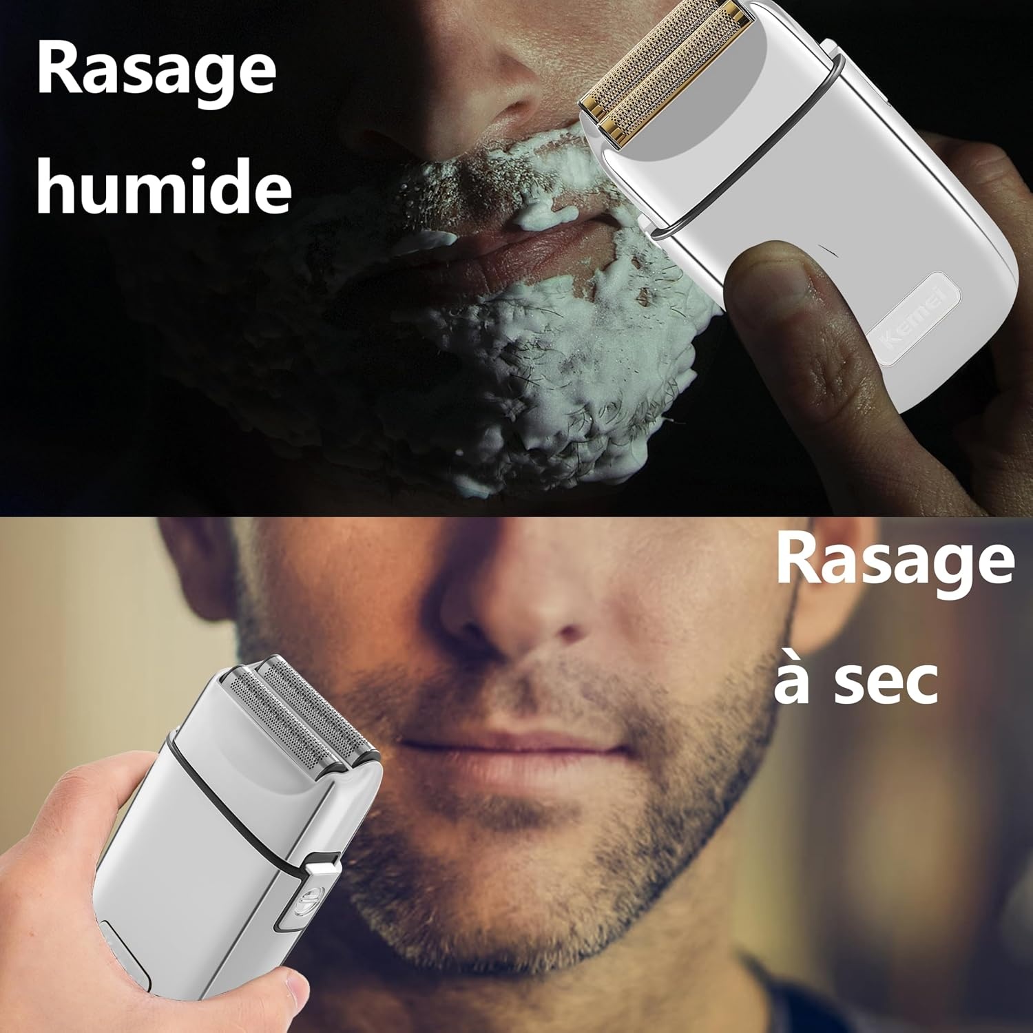 Rasoir électrique professionnel rechargeable - Jusqu'à 61% de réduction