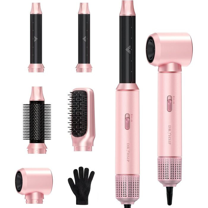 Brosse soufflante 5-en-1 multifonction - Jusqu'à 62% de remise