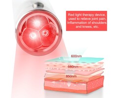 Appareil de thérapie par lumière rouge - Infrarouge LED - Jusqu'à -51%