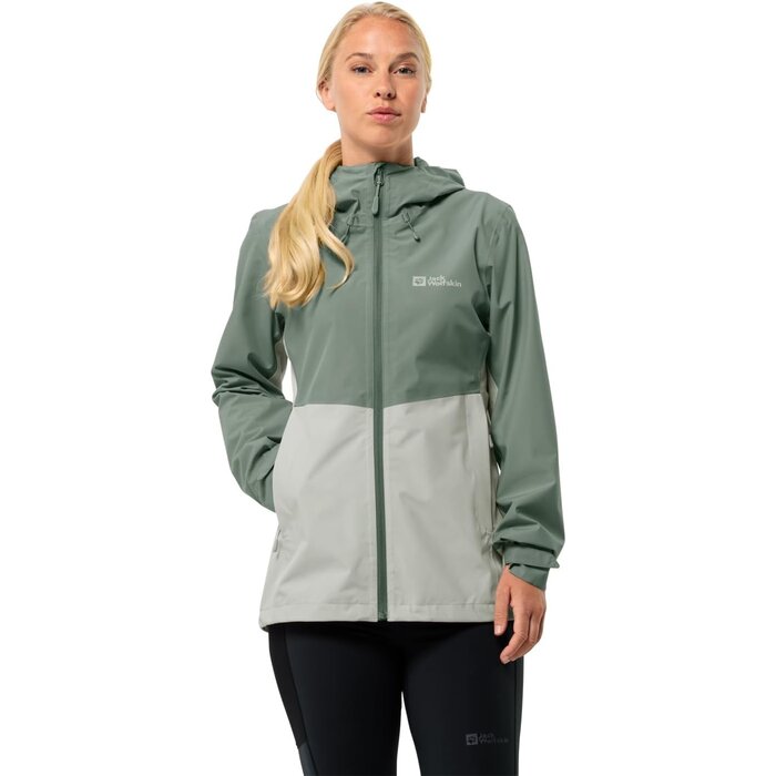 Veste outdoor femme imperméable bleu glacier XS - Jusqu'à 64% de remise