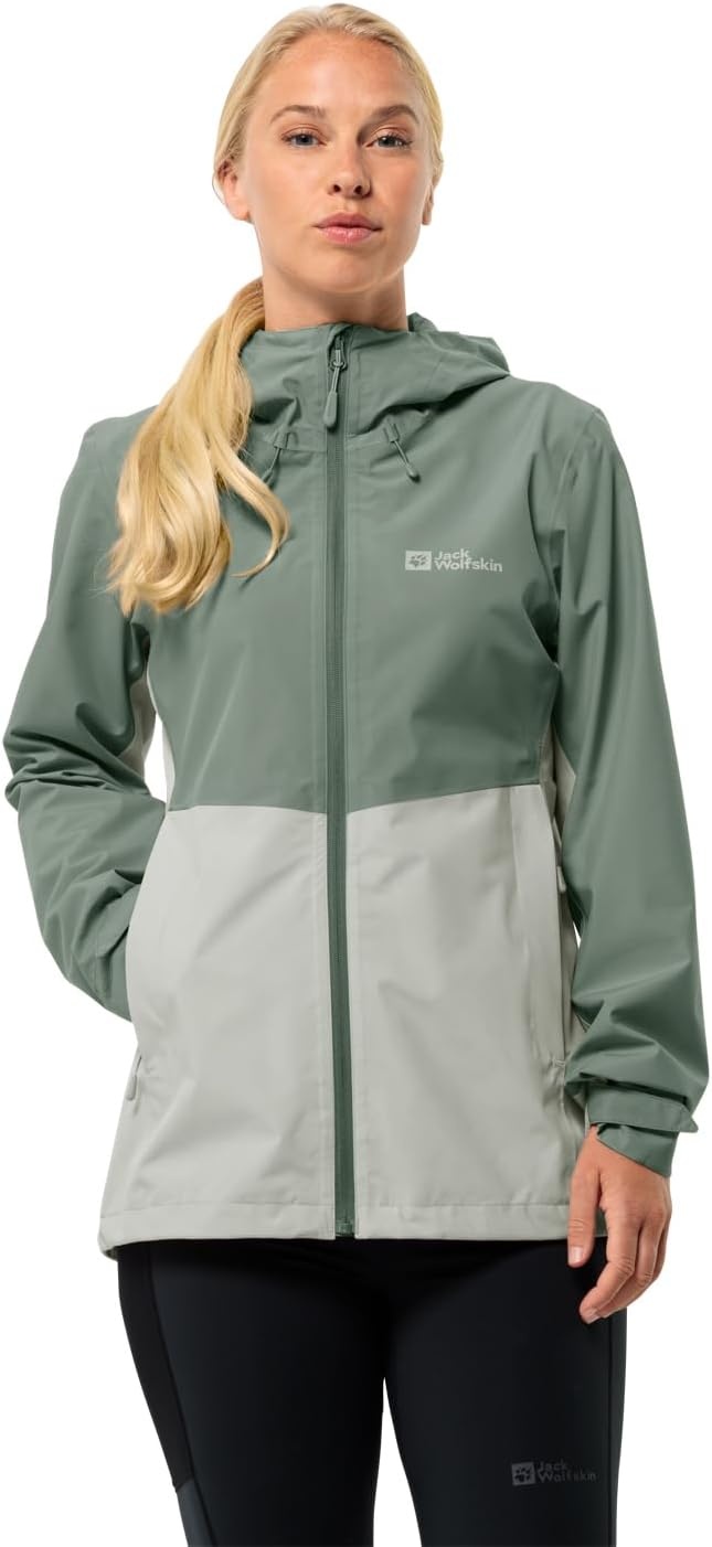 Veste outdoor femme imperméable bleu glacier XS - Jusqu'à 64% de remise