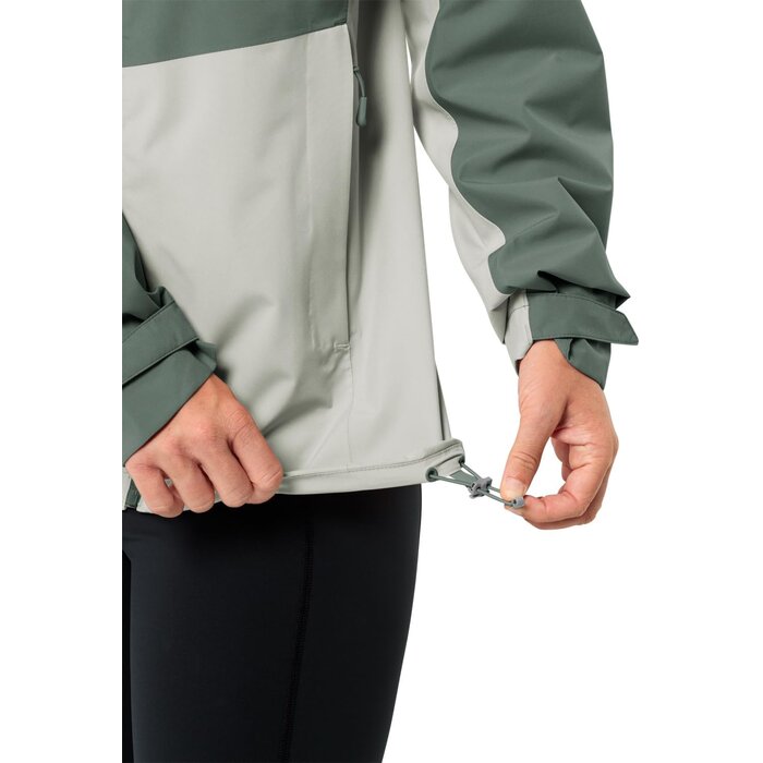 Veste outdoor femme imperméable bleu glacier XS - Jusqu'à 64% de remise