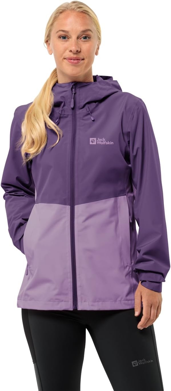 Veste outdoor femme imperméable bleu glacier XS - Jusqu'à 64% de remise