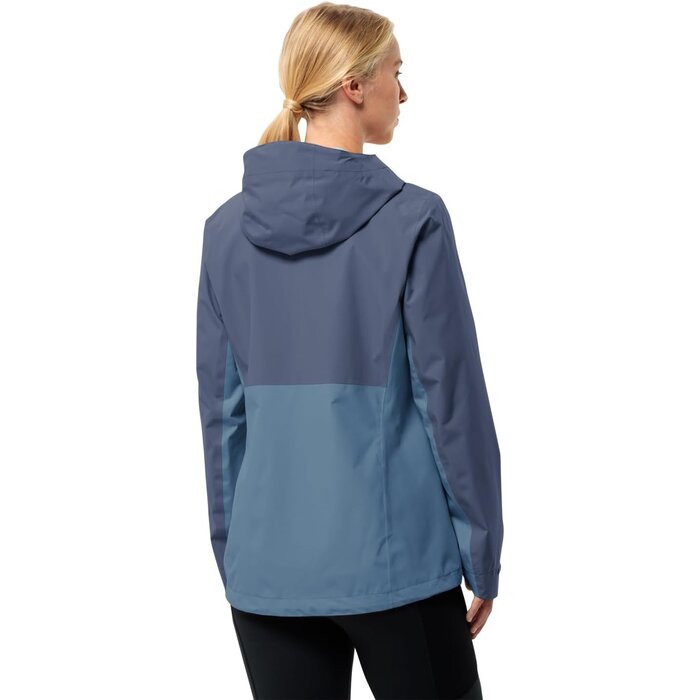 Veste outdoor femme imperméable bleu glacier XS - Jusqu'à 64% de remise