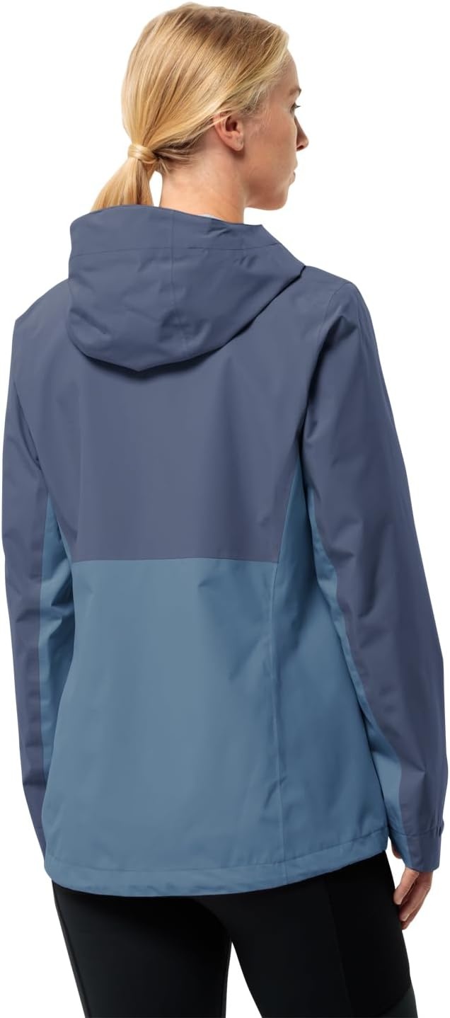 Veste outdoor femme imperméable bleu glacier XS - Jusqu'à 64% de remise