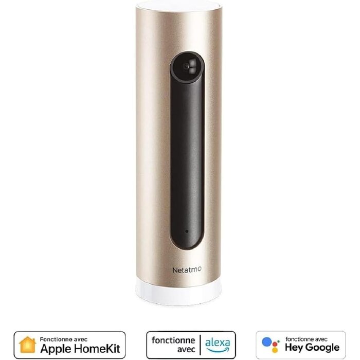 Netatmo Caméra Intérieure Full HD Intelligente - Jusqu'à -64% sur le prix neuf