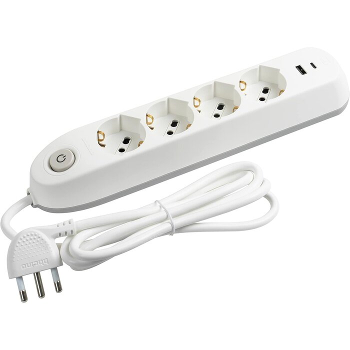 Multiprise 6 voies avec USB - Jusqu'à 54% de réduction
