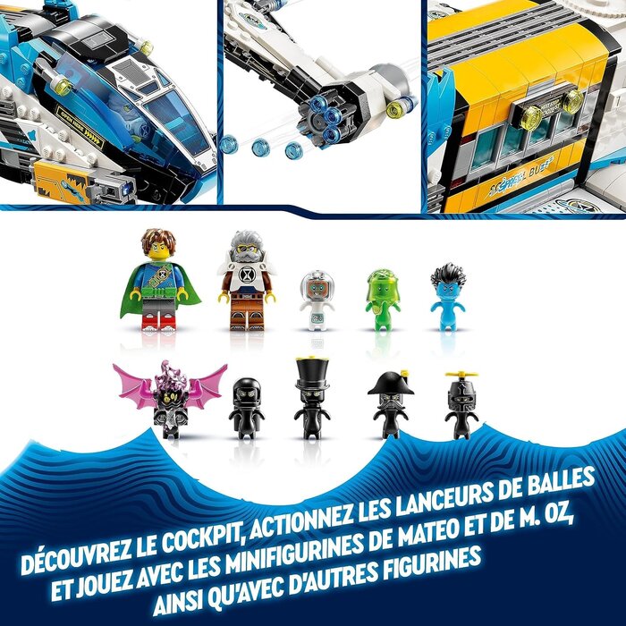 Vaisseau spatial 2-en-1 DREAMZzz - 878 pièces - Jusqu'à -41%