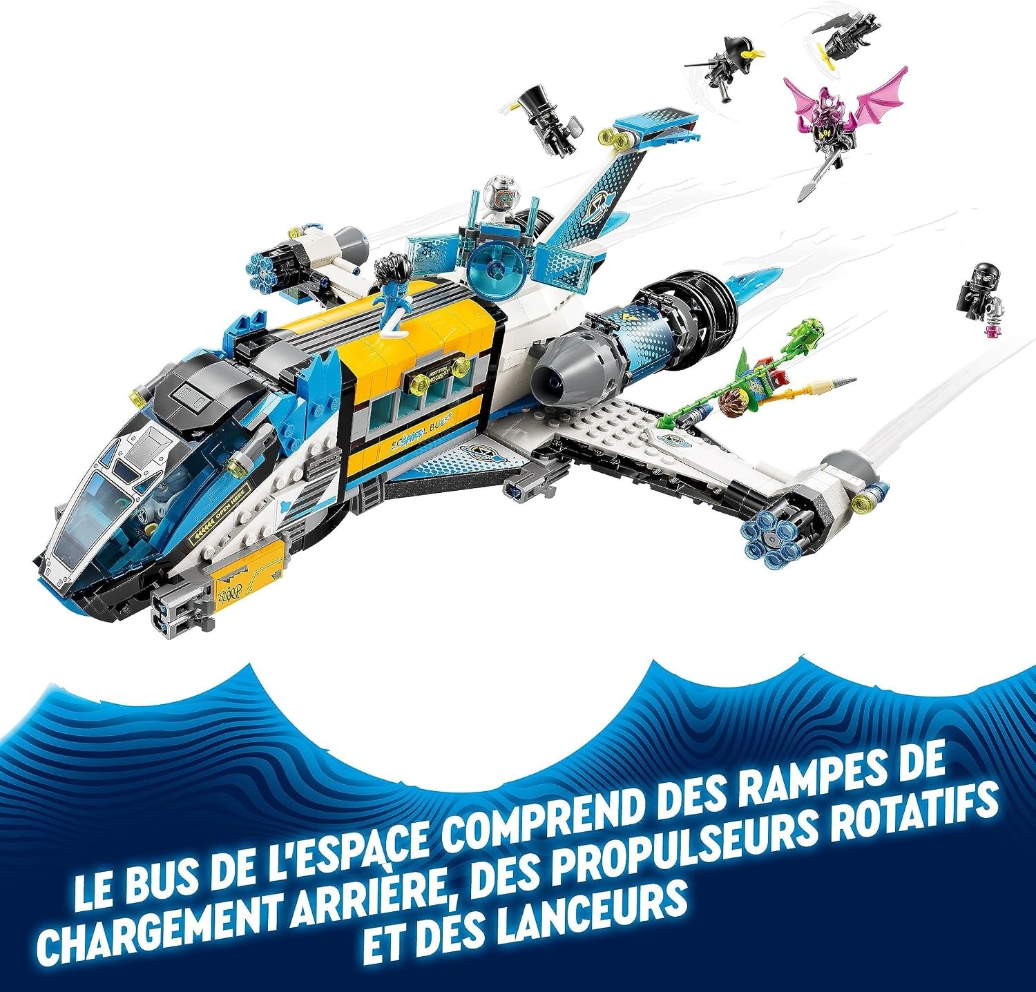Vaisseau spatial 2-en-1 DREAMZzz - 878 pièces - Jusqu'à -41%