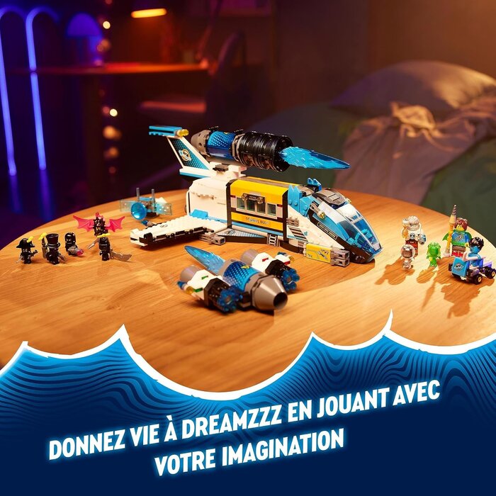Vaisseau spatial 2-en-1 DREAMZzz - 878 pièces - Jusqu'à -41%