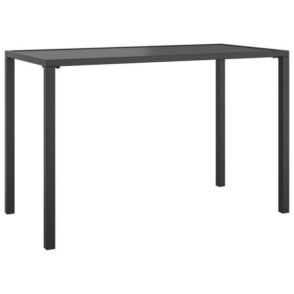 Vidaxl Table de jardin acier anthracite 110x54x70cm - Jusqu'à -37%