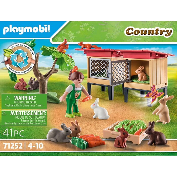 Enclos à lapins et figurines - 41 pièces - Jusqu'à -33% de remise