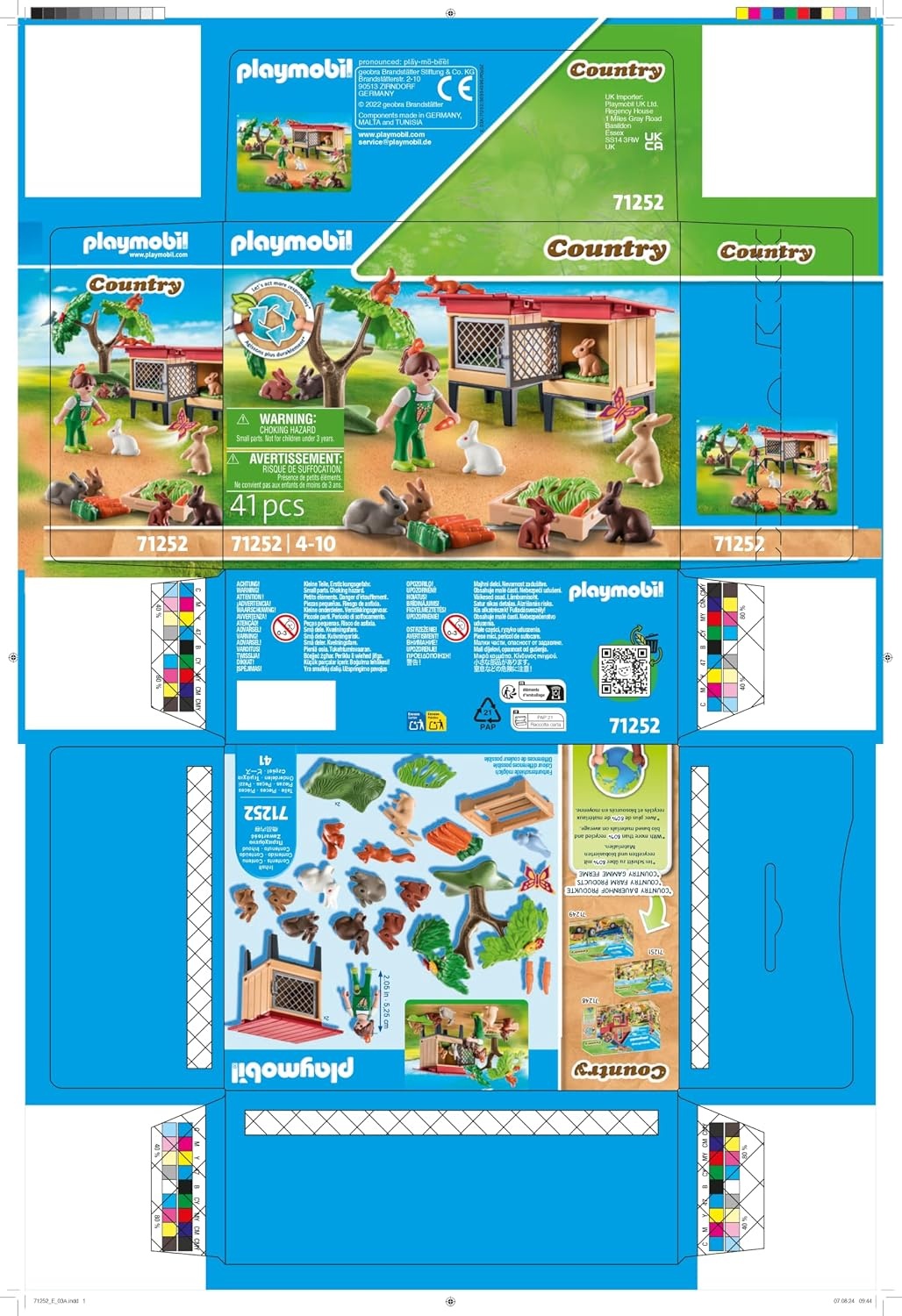 Enclos à lapins et figurines - 41 pièces - Jusqu'à -33% de remise