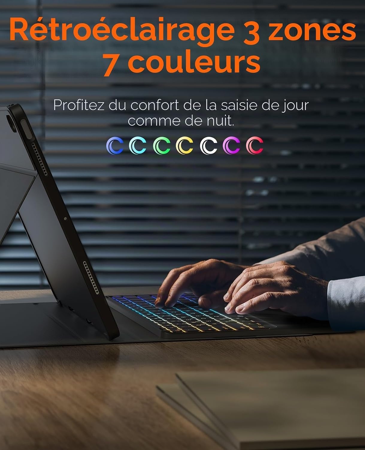 Étui clavier avec trackpad pour iPad Air 13" M2 (2024) - 57% de remise