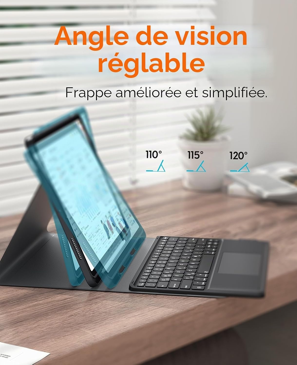 Étui clavier avec trackpad pour iPad Air 13" M2 (2024) - 57% de remise