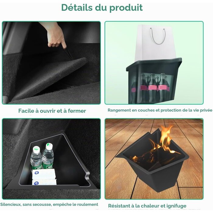 Gafat Organisateurs de coffre Tesla Model Y Juniper (2025-2028) - 64% de remise