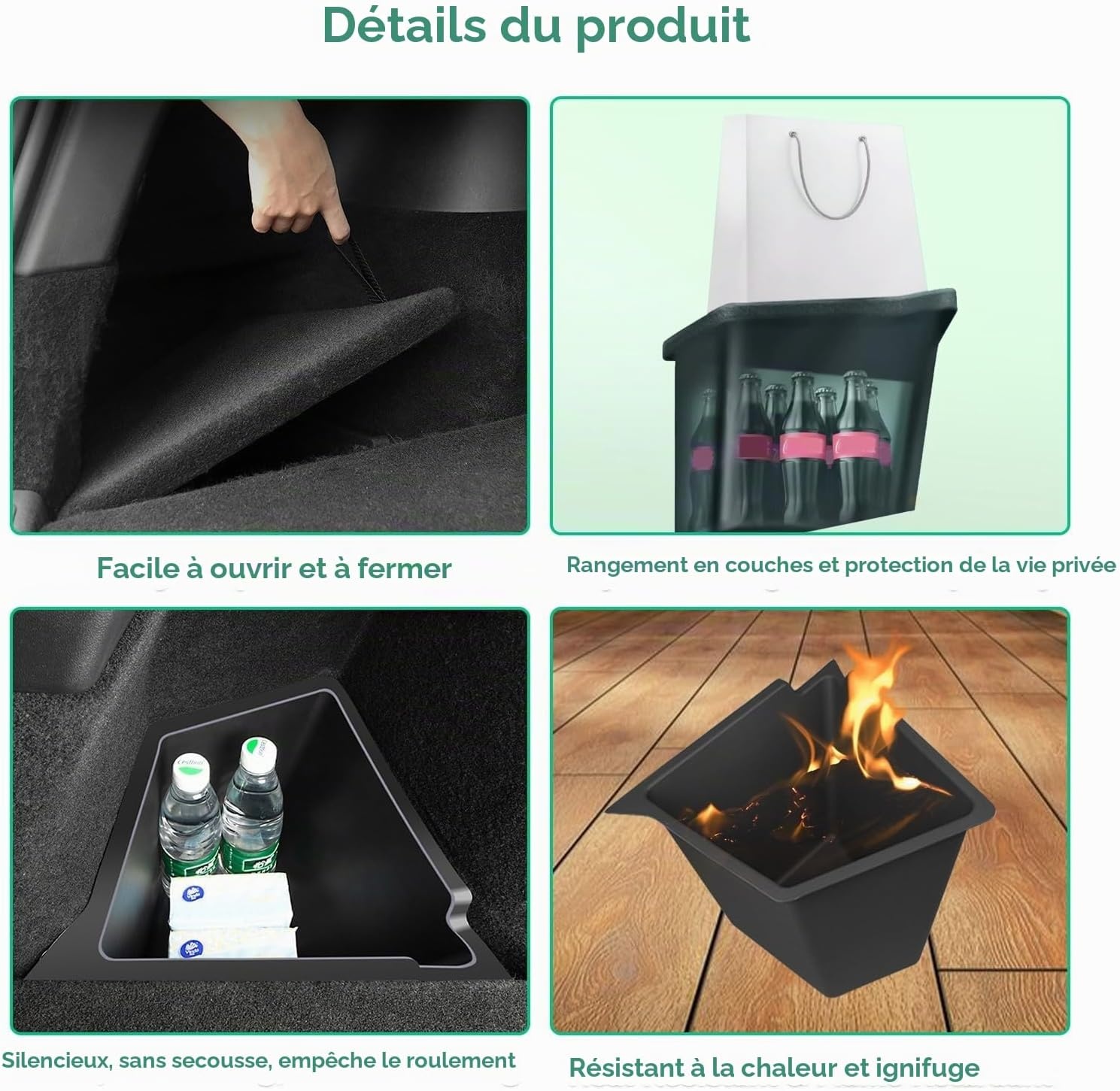 Gafat Organisateurs de coffre Tesla Model Y Juniper (2025-2028) - 64% de remise