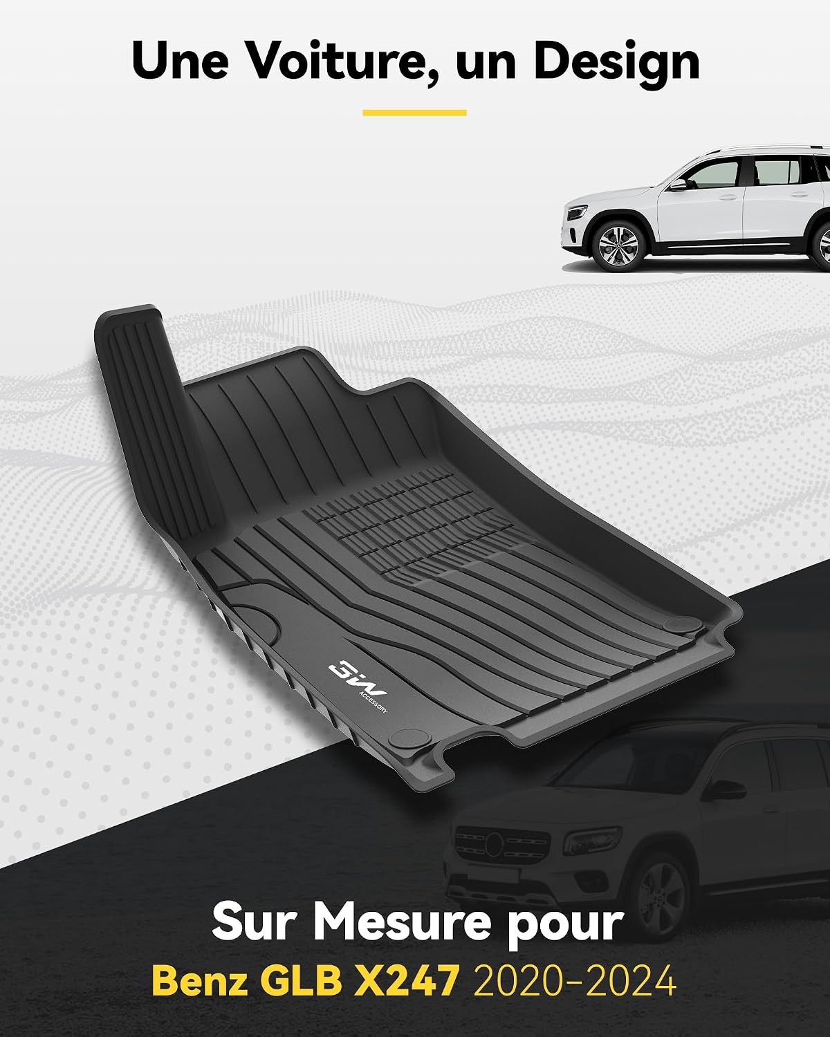 Tapis de sol pour Mercedes GLB X247 - 58% de remise