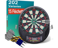 Ultrasport Cible de fléchettes électronique 8 joueurs : Jusqu'à 48% de réduction