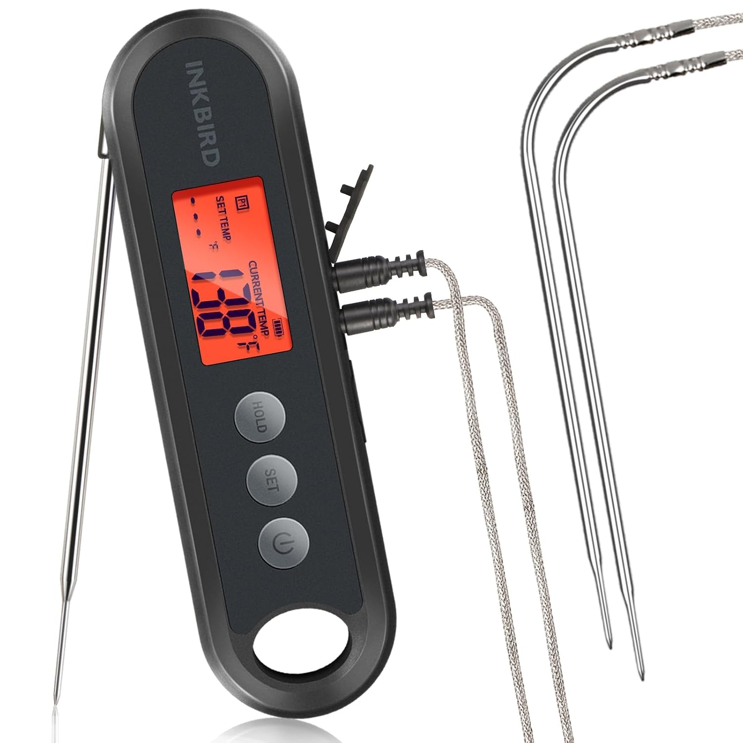 Thermomètre à viande Bluetooth 2 sondes - 60% de remise - Déballé / Bon état