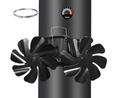 Ventilateur de poêle 16 pales magnétique - Jusqu'à -49% de remise