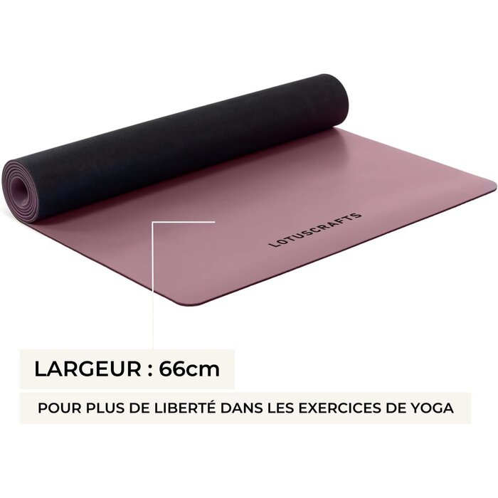 Tapis de yoga antidérapant Aubergine - Jusqu'à 51% de remise