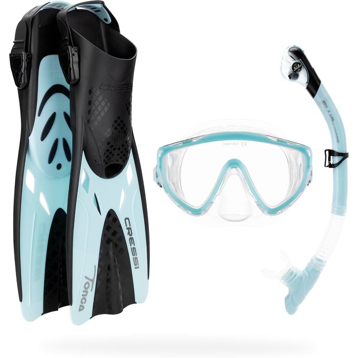 Cressi Kit Snorkeling Adulte complet - Jusqu'à -45% sur votre équipement de plongée