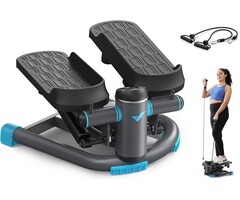 Mini Stepper 2-en-1 Fitness avec Bandes de Résistance - Jusqu'à -47%