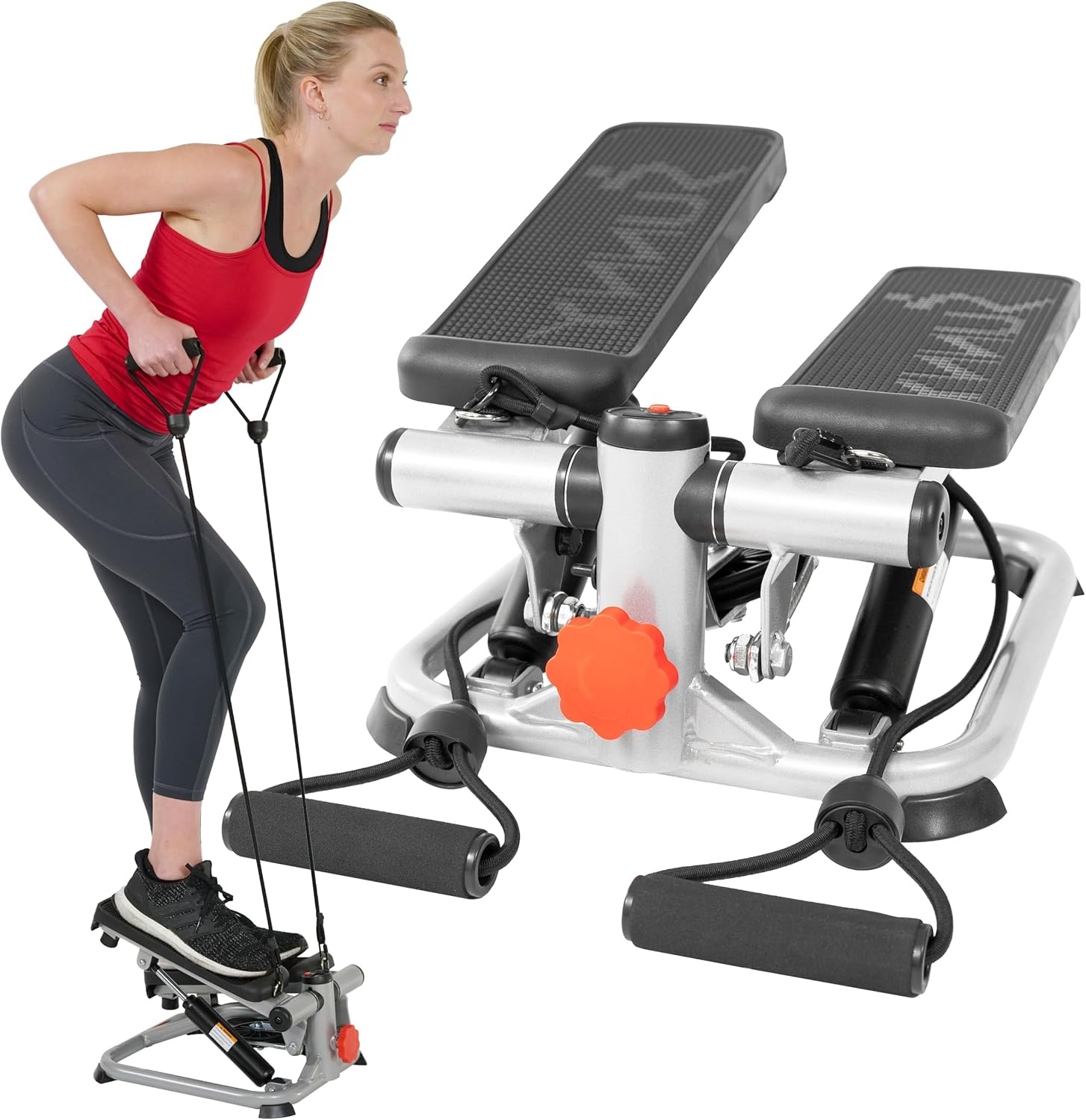 Mini Stepper Fitness avec Bandes de Résistance - Jusqu'à -46% sur l'Outlet