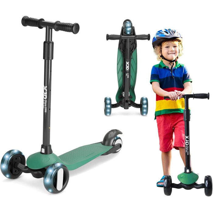 Trottinette Enfant 3 Roues LED Réglable - Jusqu'à -44% en Outlet