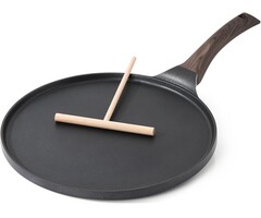 Poêle à crêpes 26 cm antiadhésive - Tous feux induction - Jusqu'à -42%
