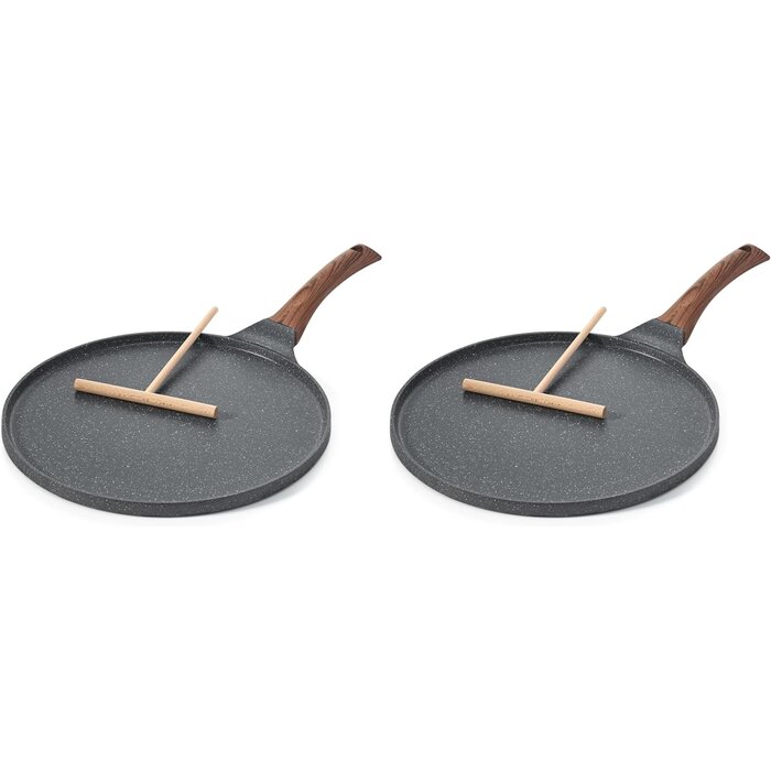 Poêle à crêpes 26 cm antiadhésive - Tous feux induction - Jusqu'à -42%