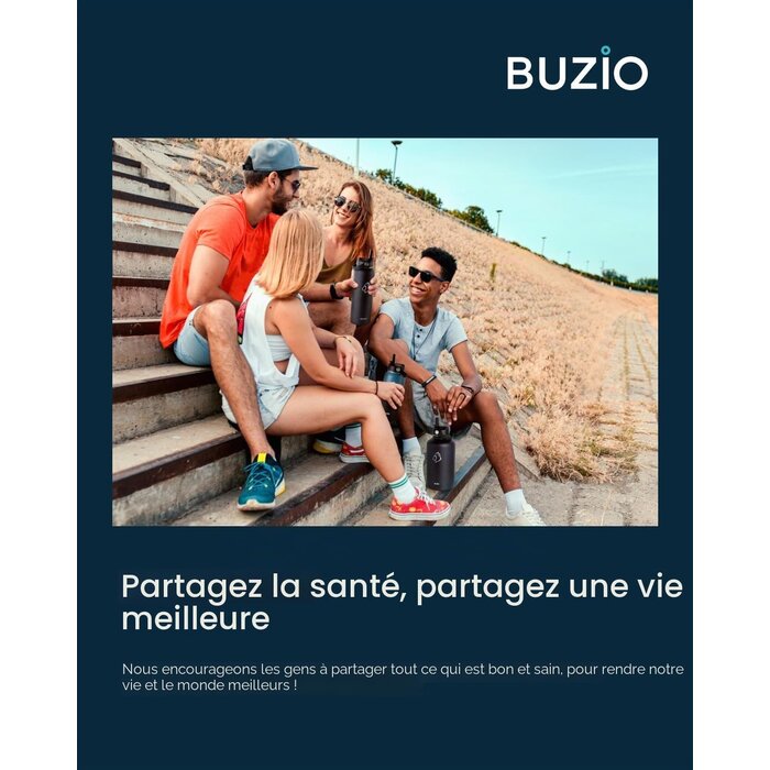 Amazon Bouteille isotherme 1,9 L - Noir - Jusqu'à -44% sur les retours client