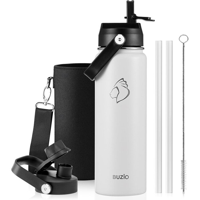 Amazon Bouteille isotherme 1,9 L - Noir - Jusqu'à -44% sur les retours client