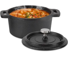 Cocotte en fonte ronde 20 cm - Tous feux - Jusqu'à -46%