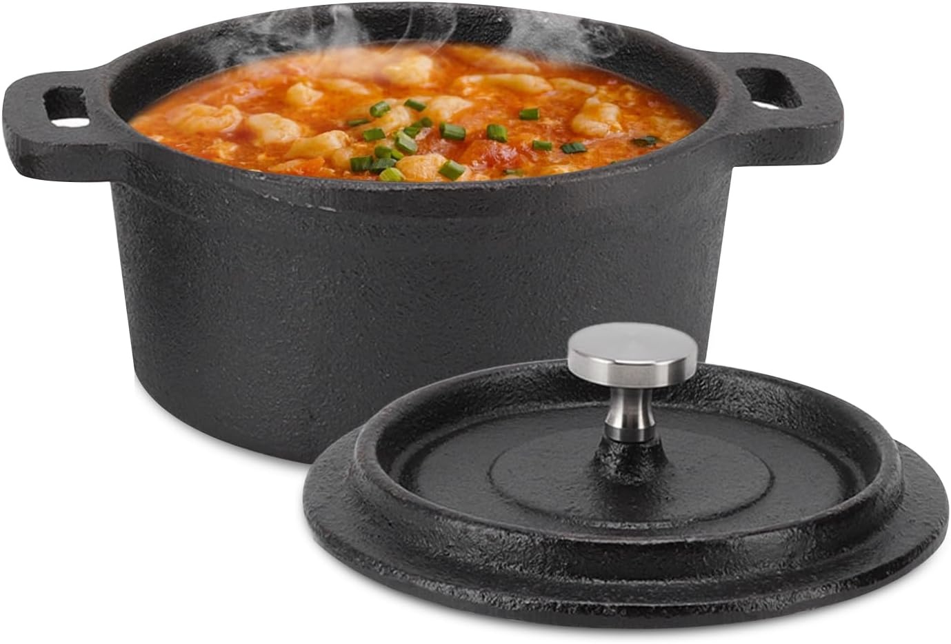 Cocotte en fonte ronde 20 cm - Tous feux - Jusqu'à -46%